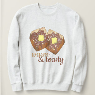 Warmes und toasty französisches Toastsirup Frühstü Sweatshirt