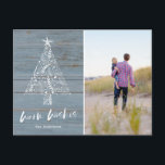 Warmes wünscht Coastal Beach Florida Family Foto Feiertagspostkarte<br><div class="desc">Weihnachts-Postkarten in einem Küstenstrand "Warme Wünsche" Design. Fügen Sie Ihr Foto, Ihre Nachricht und Ihre Namen auf der Vorderseite der Postkarte und Ihre Rücksendeadresse hinzu und fügen Sie den Gruß auf der Rückseite hinzu. Wenn Sie Hilfe beim Zuschneiden Ihres Fotos benötigen oder eine individuelle Anfrage haben, kontaktieren Sie mich. Ich...</div>