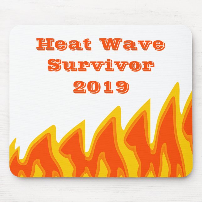 Wärmeüberlebensrate 2019 mousepad (Vorne)