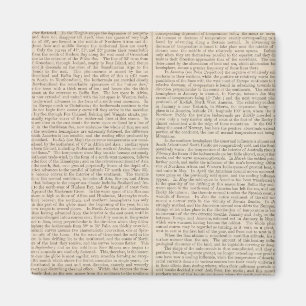 Wärmeverteilung über den Globus fortgesetzt Magnet