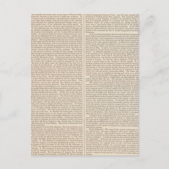 Wärmeverteilung über den Globus fortgesetzt Postkarte (Vorderseite)