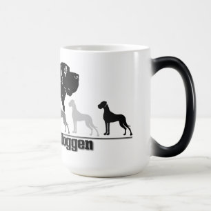 Warmhaltetasse Doggen Verwandlungstasse