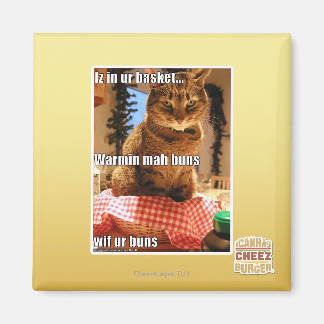 Warmin mah Buns Magnet (Vorne)