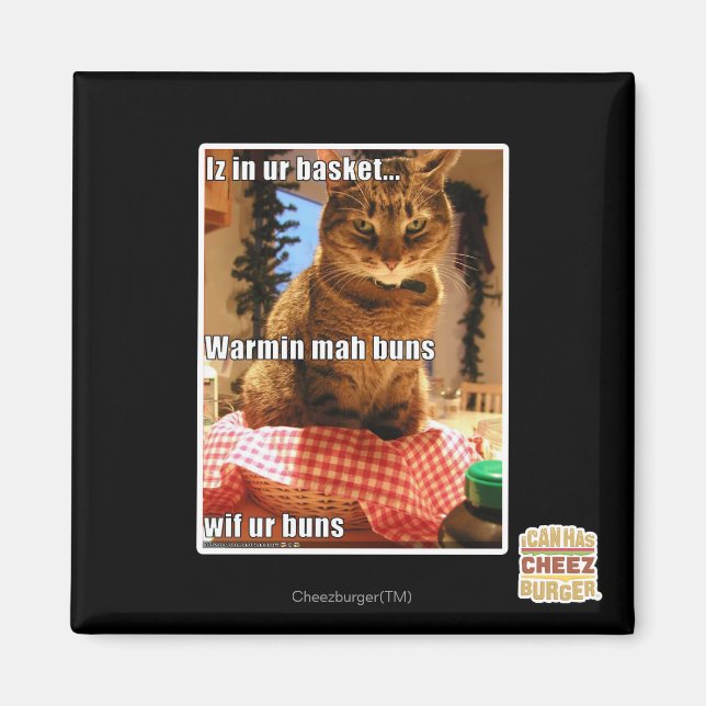 Warmin mah Buns Magnet (Vorne)