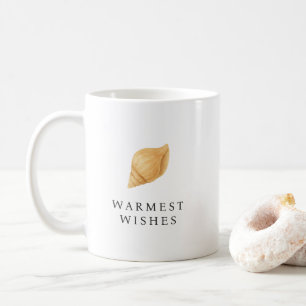 Warmseher Strand Moderne Weihnachten Kaffeetasse