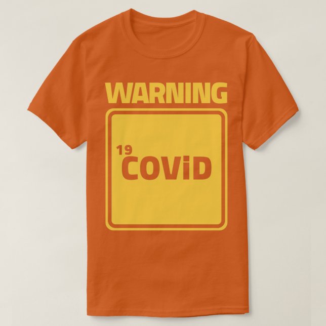 Warncovid T-Shirt (Design vorne)