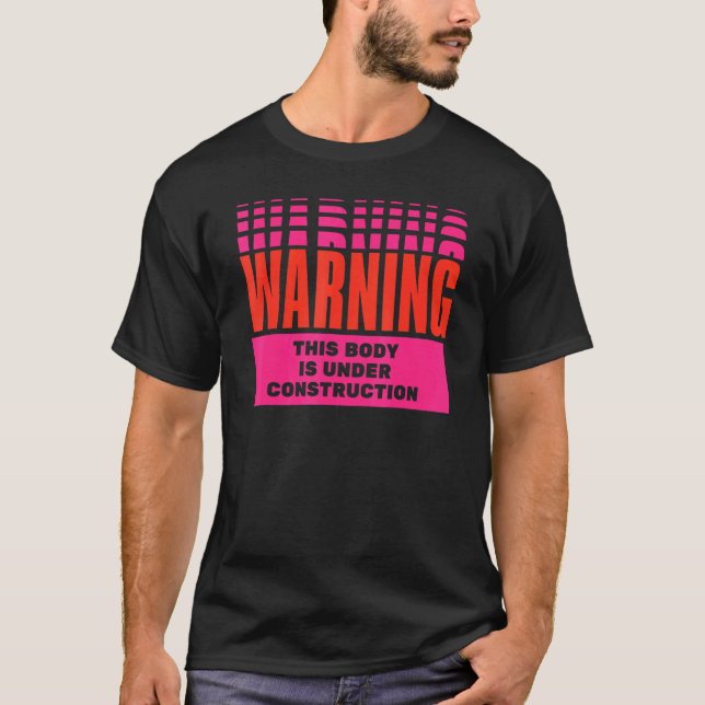 Warneinrichtung T-Shirt (Vorderseite)