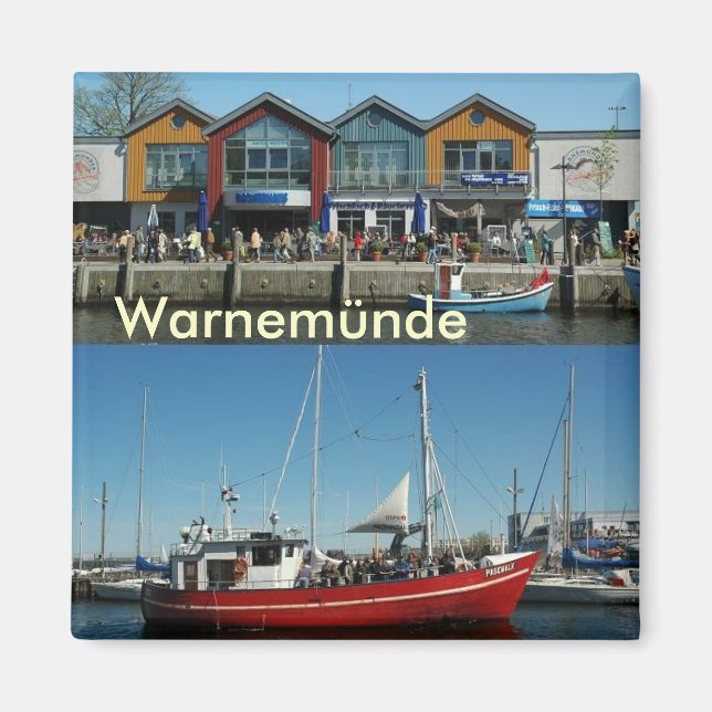 Warnemünde Magnet (Vorne)
