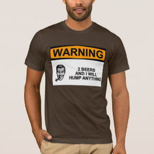 WARNEN von 2 Bieren T-Shirt
