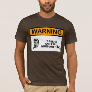 WARNEN von 2 Bieren T-Shirt