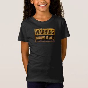 WARNEN WISSEN-ES-ALLES - T-Shirt