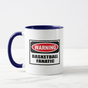 Warnende BASKETBALL-FANATIKER Tasse