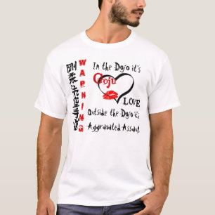 Warnende Goju LIEBE T-Shirt