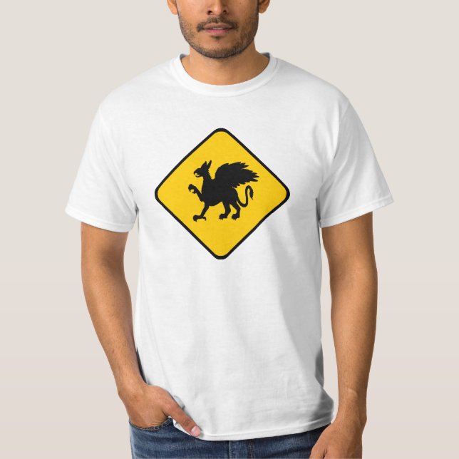 Warnender Greif! T-Shirt (Vorderseite)