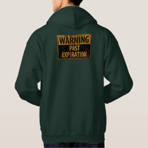 WARNENDER letzter Verfall - schmutziges Hoodie
