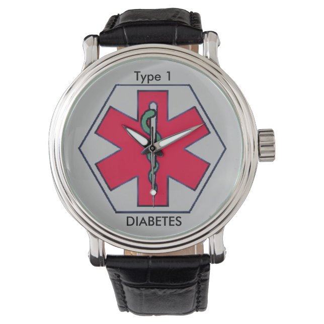 Warnhinweis Armbanduhr (Vorderseite)