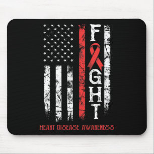 Warnhinweis für Herzerkrankungen Mousepad