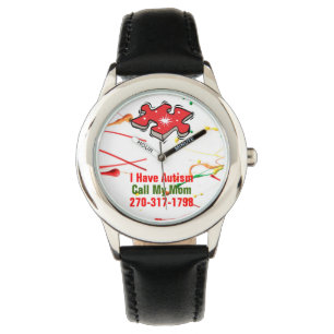 Warnhinweis für Kinder Armbanduhr