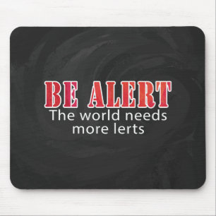 Warnhinweis Mousepad