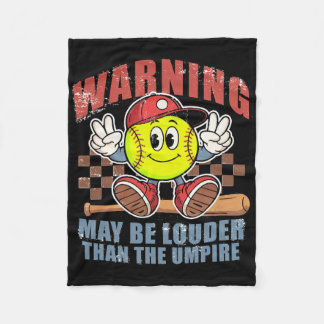 Warning May Be Louder Than The Umpire Game Day Sof Fleecedecke