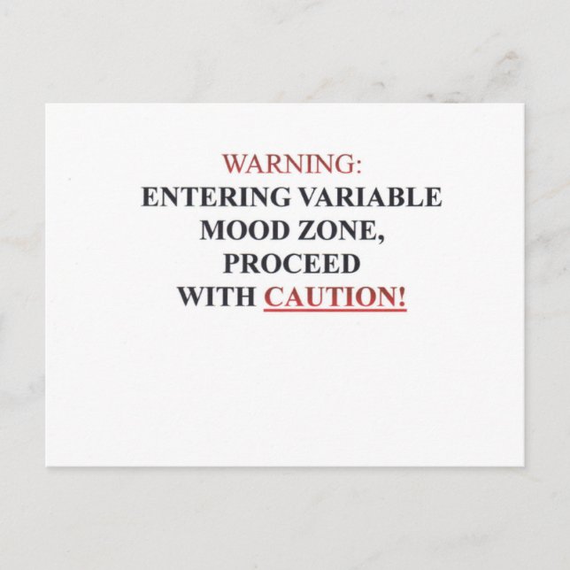 WARNING.pdf Postkarte (Vorderseite)