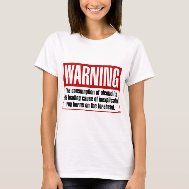 WARNING: Rugburns T-Shirt (Vorderseite)