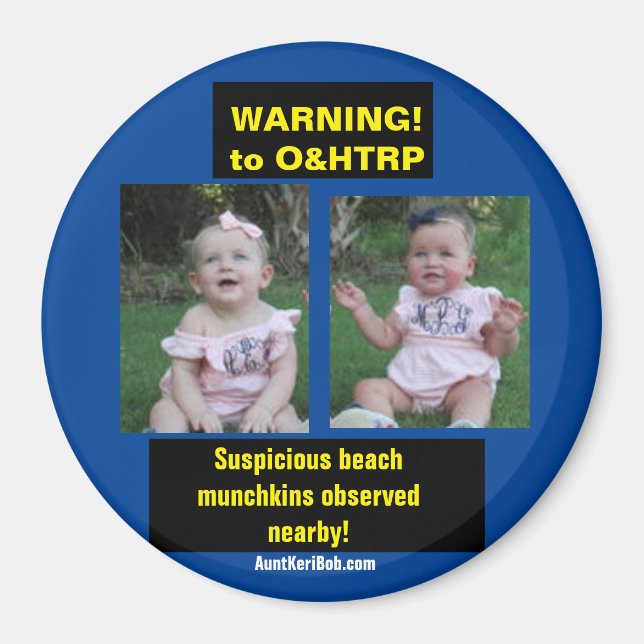 WARNING! to O&HTRP Magnet (Vorne)