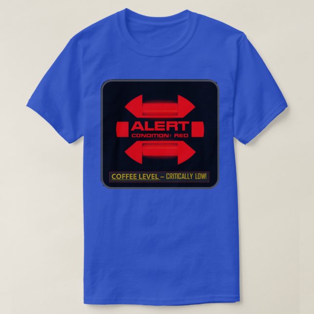 Warnmeldung T-Shirt (Design vorne)