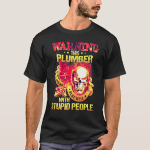 Warnsperre spielt nicht mit gestohlenen Personen T-Shirt