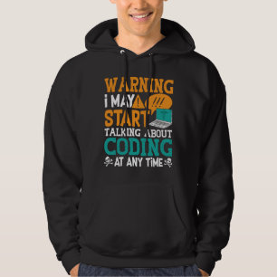 Warnung bei medizinischem Coder: Ich spreche viell Hoodie