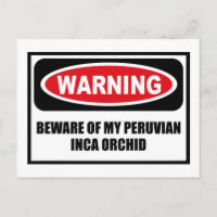 Warnung BEWERTUNG MEINER PERUVIAN INCA ORCHID Post