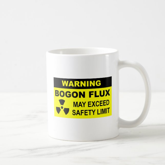 Warnung: Bogon-Fluss Kaffeetasse (Rechts)