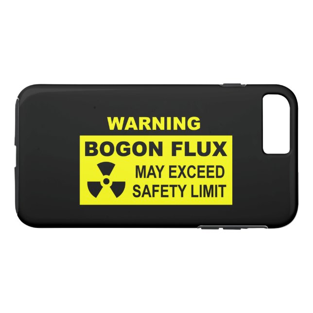 Warnung: Bogon Flux Case-Mate iPhone Hülle (Rückseite (Horizontal))