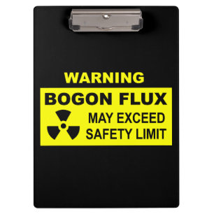 Warnung: Bogon Flux Klemmbrett