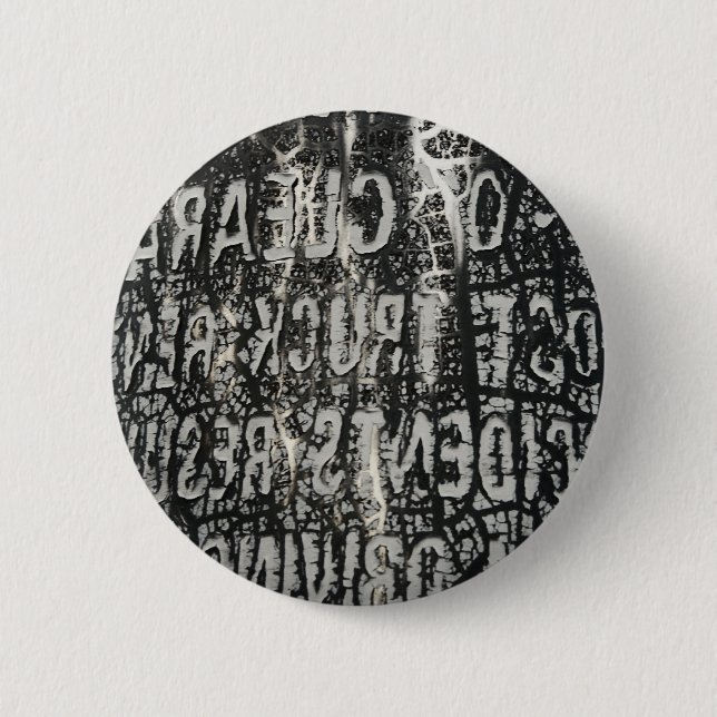 Warnung Button (Vorderseite)