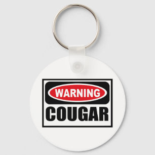 Warnung COUGAR Schlüsselkette Schlüsselanhänger