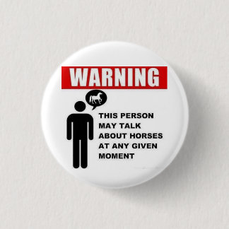 Warnung! Diese Person kann über Pferdeknopf Button