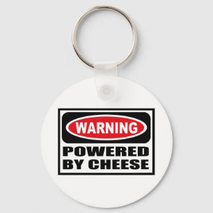 Warnung durch die Schlüsselkette KÄSE Schlüsselanhänger