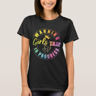 Warnung für Mädchen im Gange T-Shirt