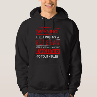 Warnung Gefährlich Hoodie