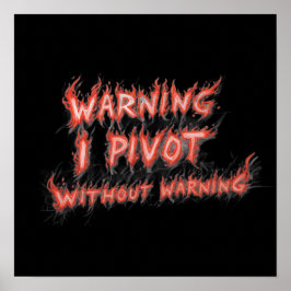Warnung! Ich ändere den Kurs ohne Vorwarnung Poster