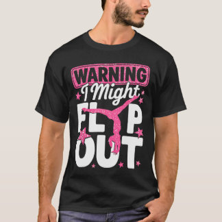Warnung Ich Könnte Ausrasten Cheer Girl Cheerleadi T-Shirt