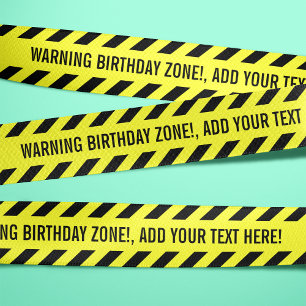 WARNUNG! Ihr benutzerdefinierter Text überschneide Satinband