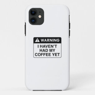 Warnung Kaffee Case-Mate iPhone Hülle
