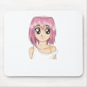 Warnung kann beginnen, über Animes zu sprechen Mousepad