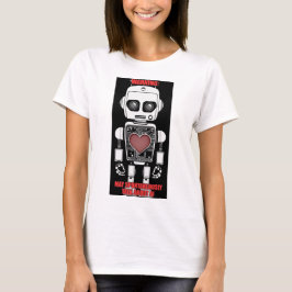 Warnung: Könnte über KI-Frauen Weiß sprechen T-Shirt