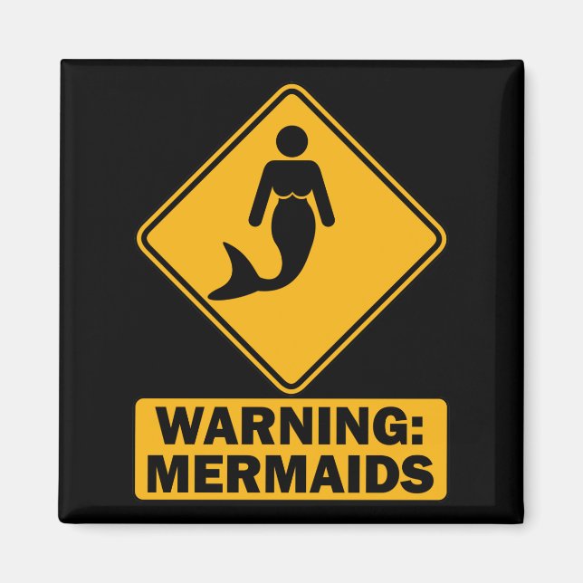 Warnung: Mermaids Magnet (Vorne)
