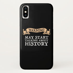 Warnung! Möge beginnen, über Geschichte zu sprec Case-Mate iPhone Hülle