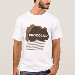 Warnung: Schokoladen-Regen T-Shirt