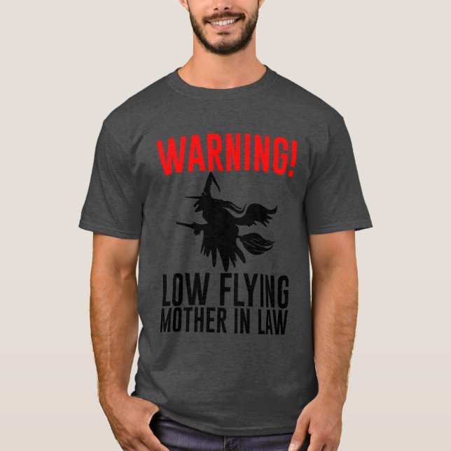 Warnung schwach fliegender Mutter im Jungen T-Shirt (Vorderseite)